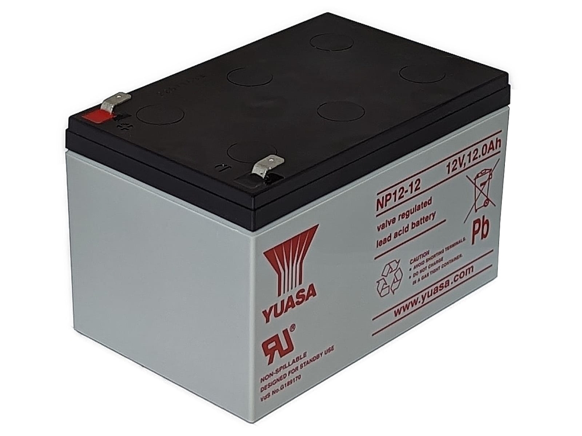 Bleiakku Batterie Yuasa NP12-12 12V 12Ah AGM Blei Accu VDS Battery USV UPS